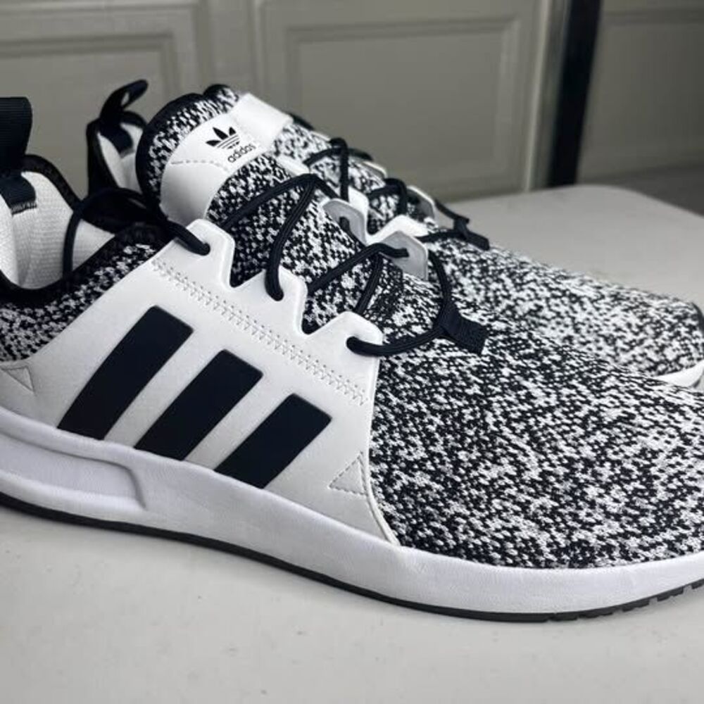 adidas XPLR Black and White Sneakers